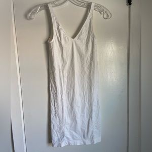 Long Spanx Tank Top White Size Medium